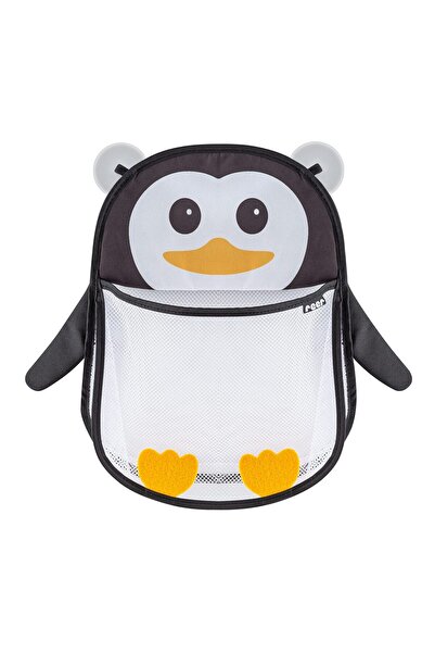 reer Bath Toy Mesh Bag with Suction Cups, Penguin Shape, BPA-Free, 0+ Months,...