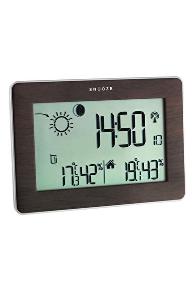 TFA Weather station with wireless transmitter wood 35.1128.08