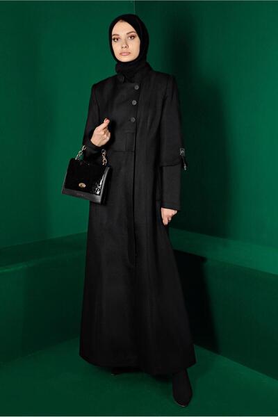 Alvina DÜĞMELİ HAKİM YAKA PARDESÜ 10499