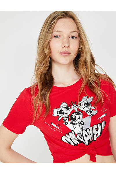 Koton Μπλουζάκι με άδεια χρήσης Powerpuff Girls με τύπωμα