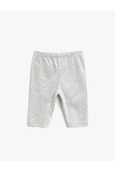 Koton Cotton Polka Dot Short Leggings