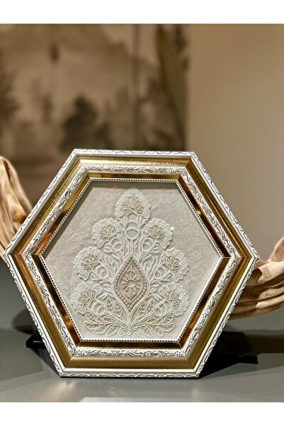 AuraStile 2'li Milano Sunumluk El Yapımı Çay Kahve Söz Nişan Servis Sunum tep...