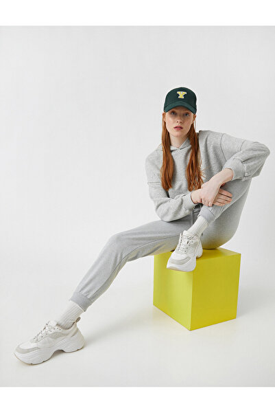 Koton Dámske šedé tepláky 2YAL48889OK