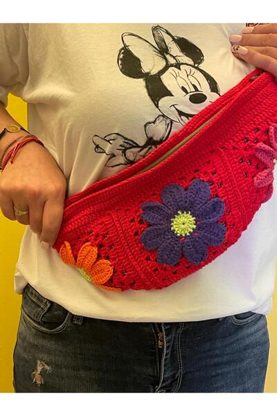 Gönülden Tasarım Hand Knitted Freebag Crossbody Bag