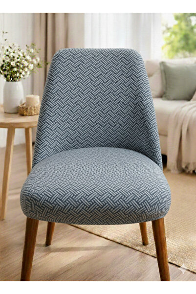 BASHTUGH TİCARET Chair Cover Oval Chair Slipcover - Full Coverage Lycra Washa...