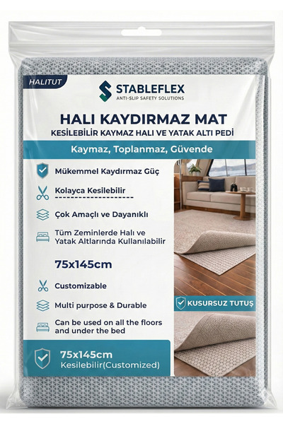 HALI TUT Kaydırmaz Halı ve Yatak Altlığı 75X145, 150x200 cm