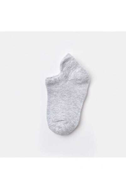 Bibaby Biorganic Sneakers Παιδικές κάλτσες 68457 Γκρι (1 Τεμάχιο)