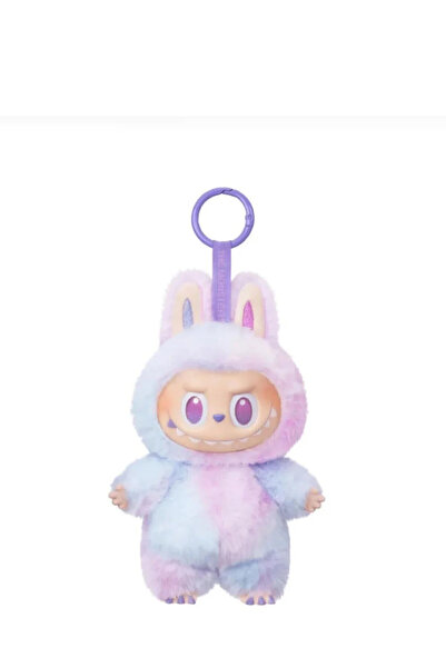 labubu sepeti Lila labubu +ponpon anahtarlık( 2 ürün gönderilir )