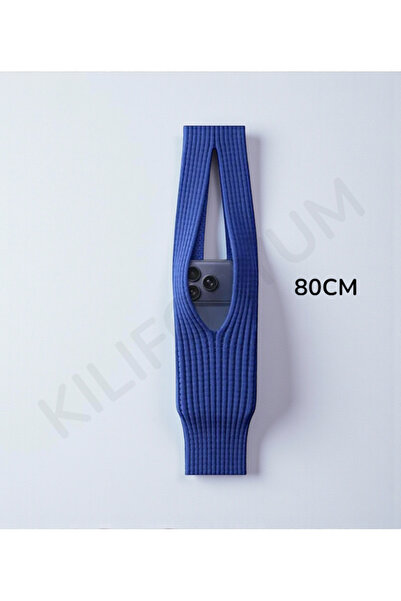 Kılıforyum iPhone Cross Pocket Mesh Phone Bag Strap Compatible with All Phones