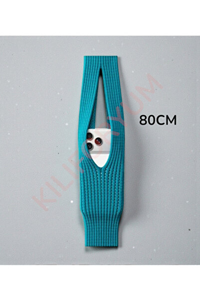 Kılıforyum iPhone Cross Pocket Mesh Phone Bag Strap Compatible with All Phones