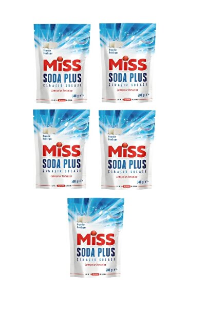 ÇAYLAR AVM Koruma Soda Plus Optik Etkili El ve Matik Çamaşır Sodası (500 g × 5 adet) Yerli