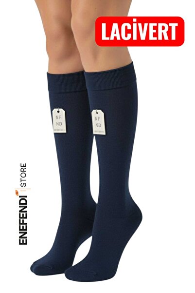NF ND ENEFENDİ Дълги, удобни дамски чорапи от дебела, топла, еластична вълна,...