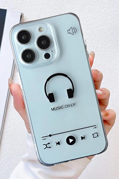 3GEN CASE İphone 15 Pro Kılıf Desenli Şeffaf Silikon Kılıf