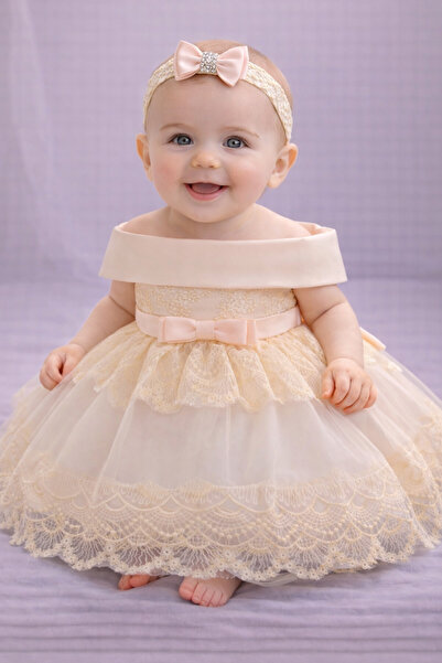 Superbaby Elegant ivory dress - Alma