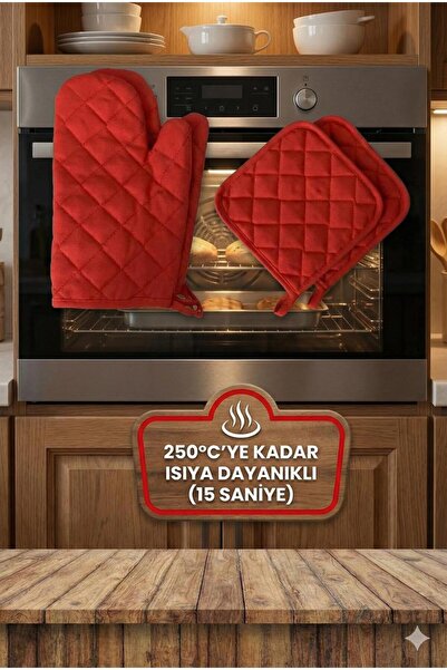 karanihome Mutfak Fırın Tencere Eldiveni Ynmaz,ısıya Dayanklı Isı Geçirmeyen ...