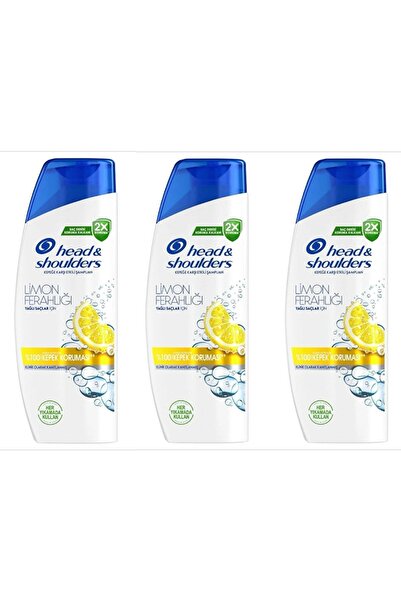 Head & Shoulders شامبو منعش بالليمون فعال ضد القشرة × 3 قطع
