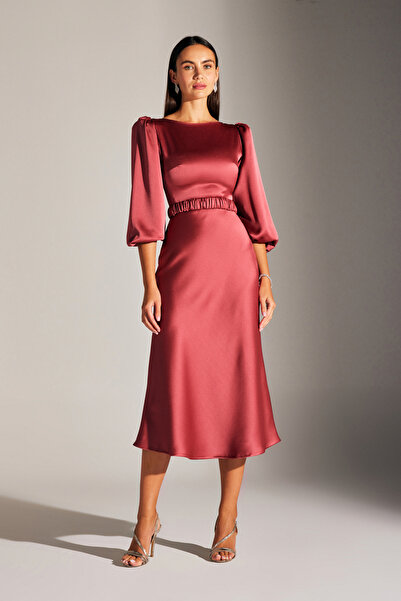 BETTY & SAM Heleny speciální design VENICE RED zásnubní šaty