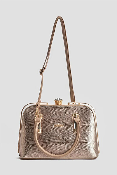 Armine حقيبة كتف نسائية 339 ذهبي-في