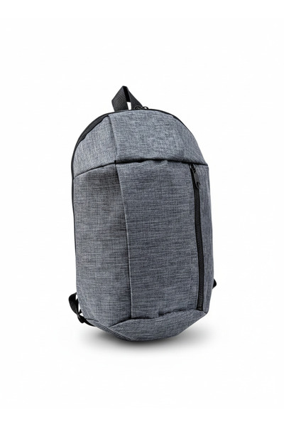 Grey Back Mini 2 Compartment Impertex Fabric Backpack