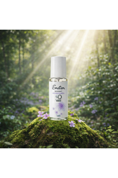 Emotion Purple Lady Detox Floral Deo 100 ML– 48h Protection, 0% Aluminium – P...
