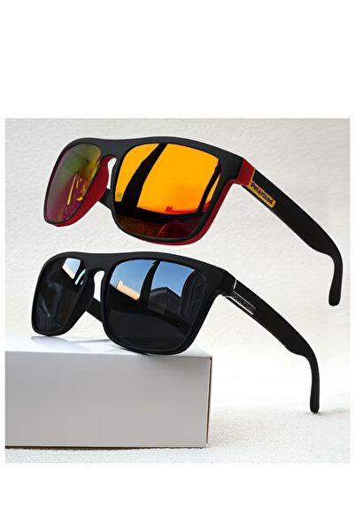 MİNGODAN 2 Adet Polarize Sürüş Gözlüğü & Günlük Spor Aktivite Güneş Gözlüğü I...