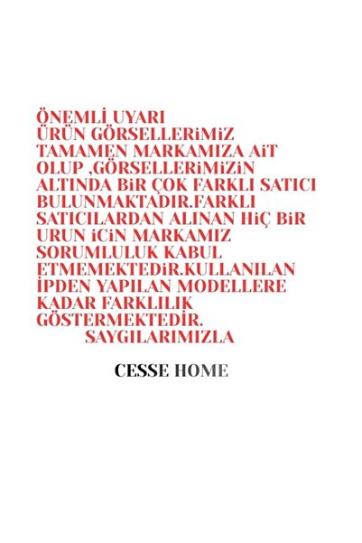 cessehome 100×200 boncuklu makrome perde kapı perdesi