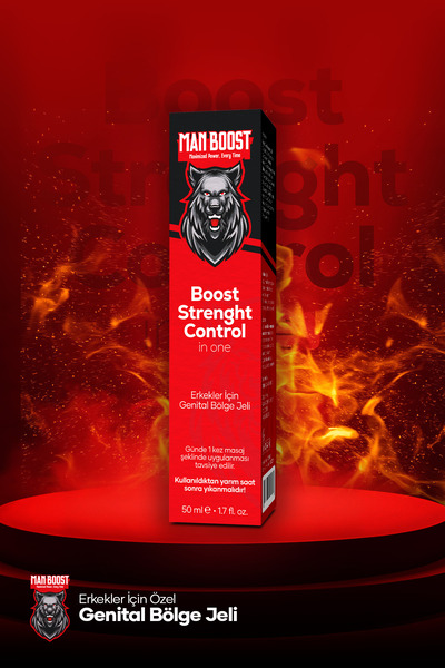 ManBoost Genital Area Sizing Cream For Men Büyütücülü, Boyutlandırıcı Kremi 50 ml