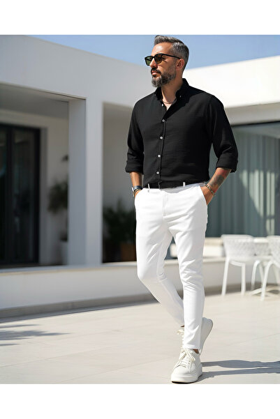 higo Kırışmaz Slim Fit Erkek Pantolon