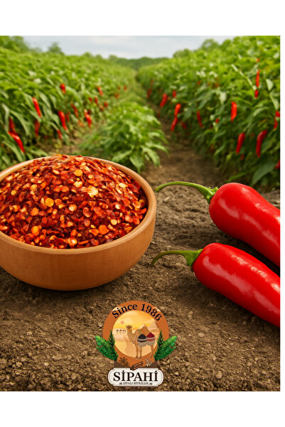 Sipahi Baharat Pul Biber Köy Biberi Çok Acı 500 Gr