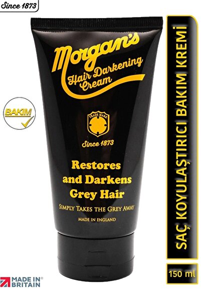 Morgan's Pomade Hair Darkening Cream - Saç Koyulaştırıcı Bakım Kremi 150ml