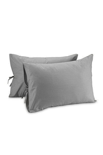 Sabia Set de huse de pernă cu șireturi, 100% bumbac, 50x70 cm, Soft Touch