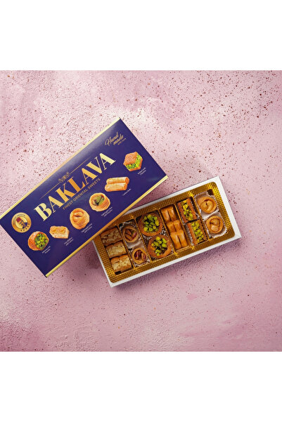 MUHTAR TATLILARI Antep Fıstıklı Ve Kajulu Karışık Baklava 160 GR