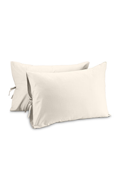 Sabia bumbac 100% 62 fire (155 TC) 50x70 cm Set de fete de pernă cu șireturi