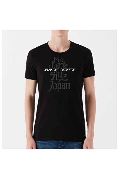 Motiker Yamaha Mt-07 the Dark Side Printed T-Shirt