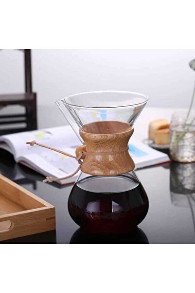Epinox Chemex Cam Kahve Demleme Ekipmanı 400 ml Ck-40a