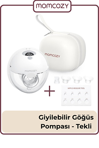 Momcozy Göğüs Pompası Elektrikli Taşınabilir Eller Serbest M5