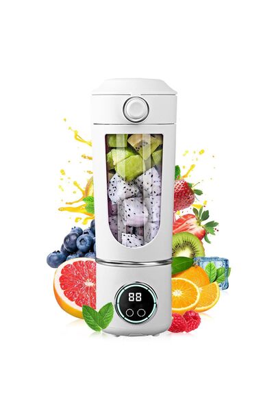 Nubiqo Nubiqo® 700ml USB-charged electric blender, white