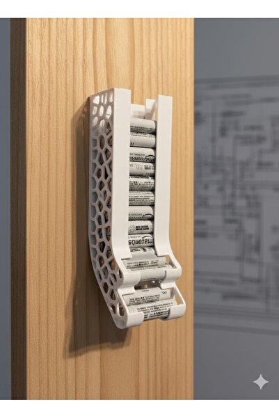 TDS Pil Depolama Saklama Kutusu Pil Organizer AA +  AAA