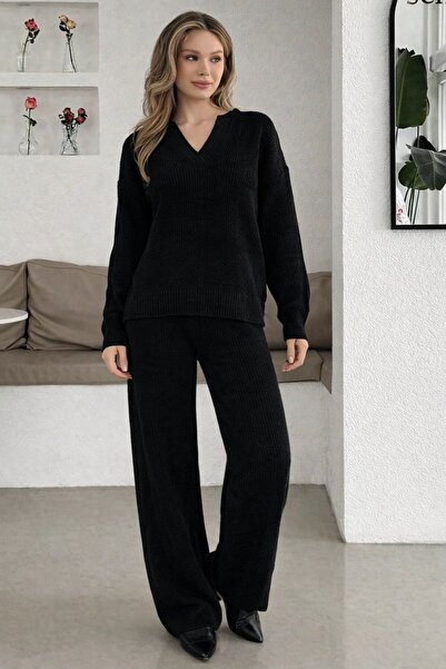 MARLİNG costum cu decolteu în V