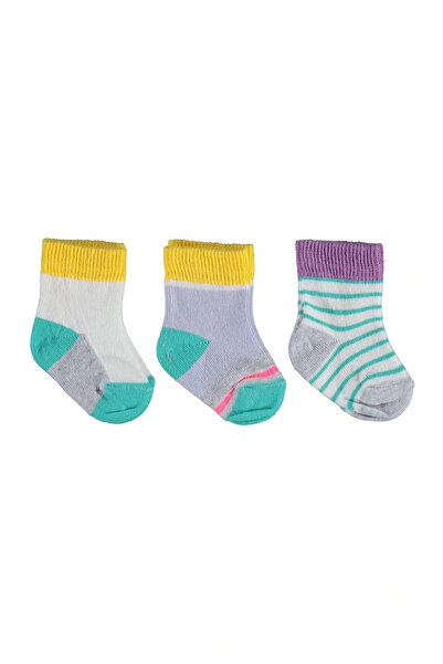 Bibaby Biorganic Rainbow Unisex Κάλτσες 3 τεμαχίων 68406 Κορίτσια