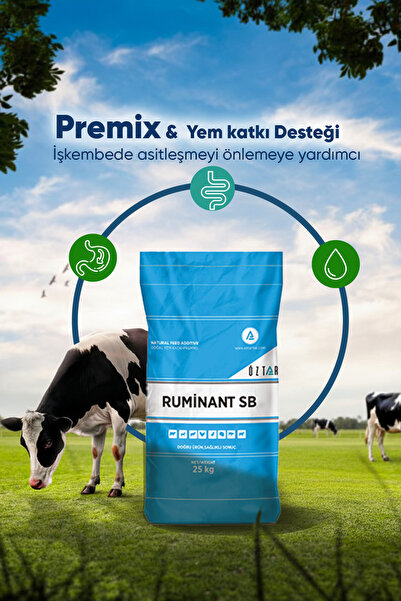 ÖZTAR İLAÇ Ruminant SB Vitaminli Tamponlayıcı Yem Katkısı Büyükbaş & Küçükbaş...