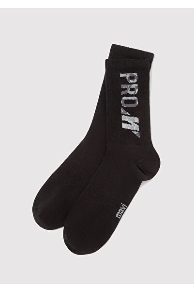 Mavi Pro Printed Black Socks 0912095-900