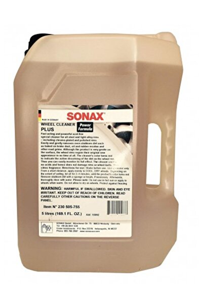 Sonax Soluție de curățare și întreținere a roților Wheel Cleaner Plus 5l