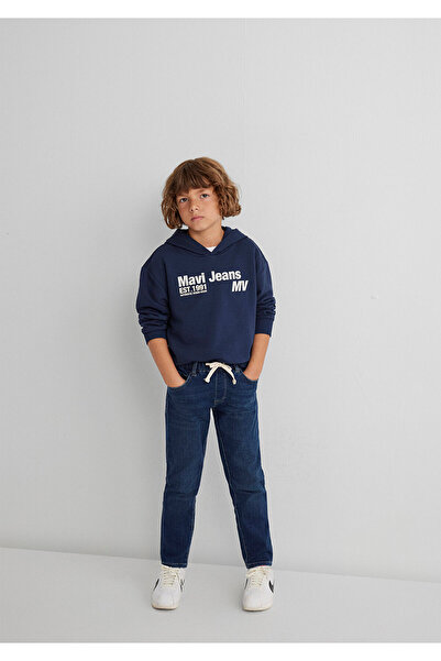 Mavi Pantaloni de jeans pentru băiat întunecat M6011656-90941