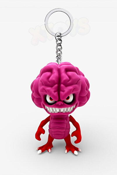 Xtoys سلسلة مفاتيح على شكل وحش، لعبة متحركة وزينة لحقيبة المدرسة |   نيوروكس