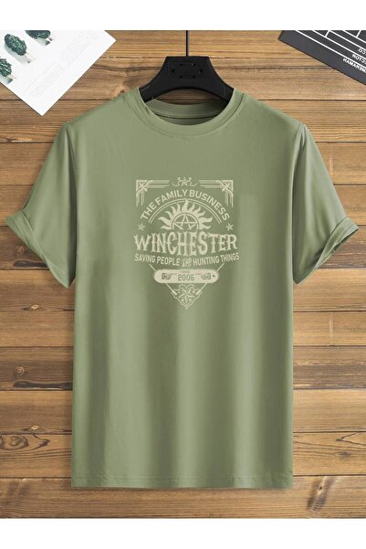 l'eivor Tricou din bumbac cu imprimeu supranatural Winchester Brothers