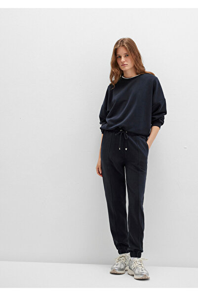 Mavi Lux Touch (TENCEL™) Siyah Modal Eşofman Altı 1600453-900