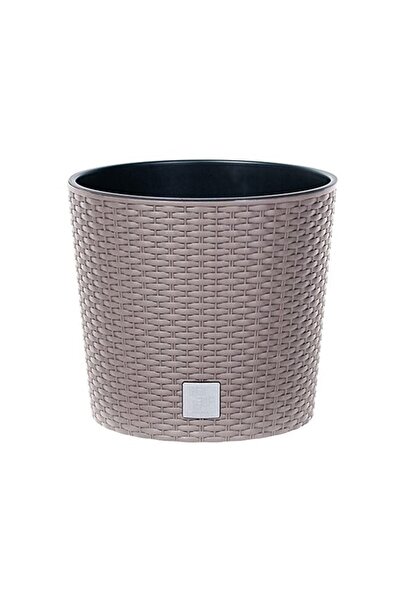 Prosperplast Ghiveci decorativ, Prosperplast, Rato Round, rotund, maro, 25.62...