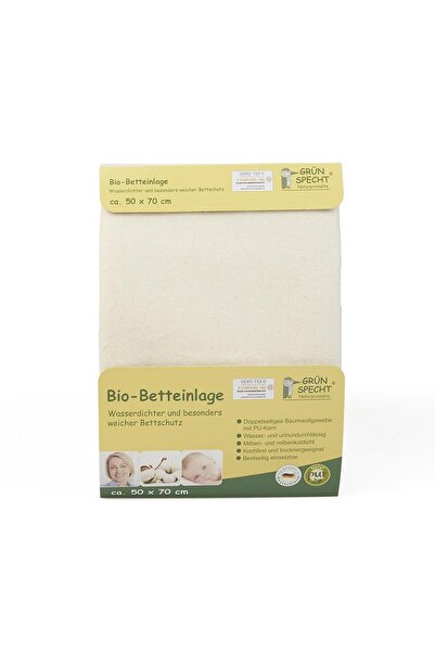 Gruenspecht Husă de saltea impermeabilă pentru copii, BIO, 50-70 cm