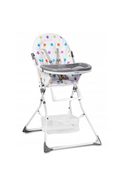 Ricokids Scaun înalt Eldo - Gri - Alb - Stele